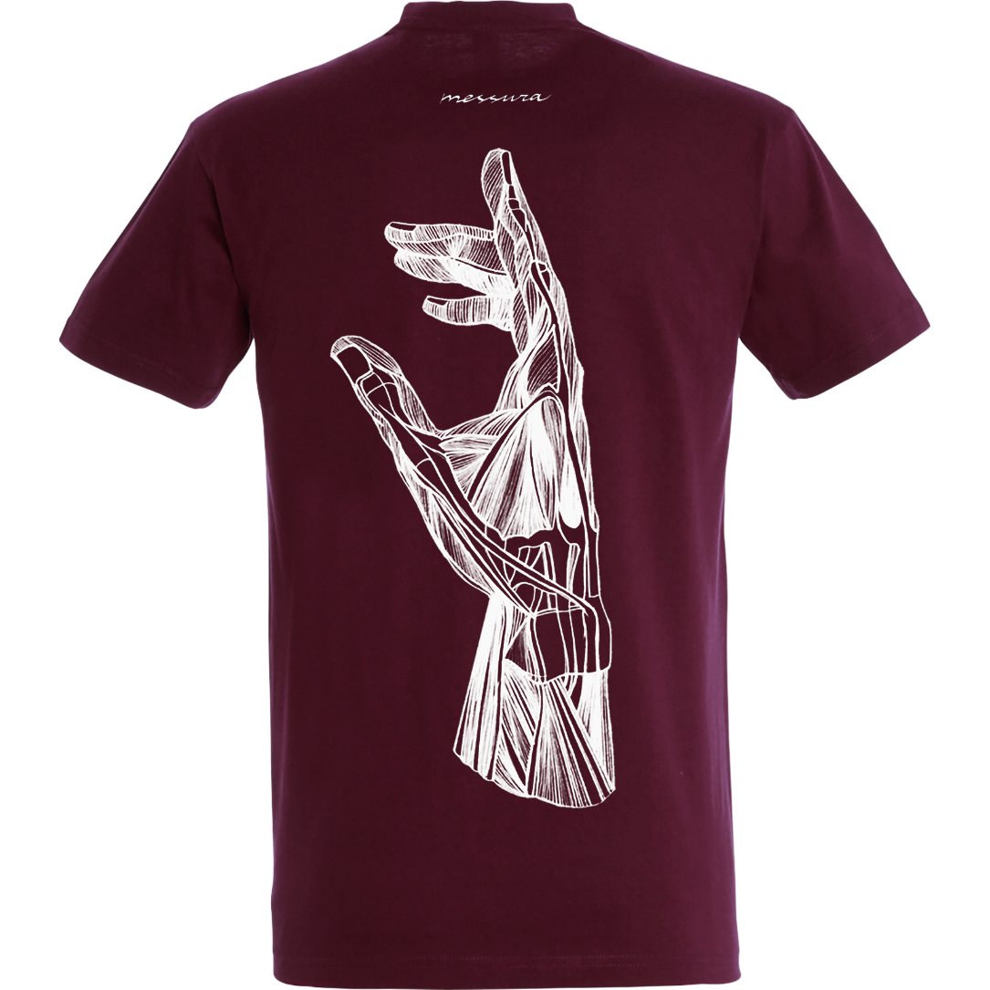 Messura – Camiseta «Frágil» Burdeos - Imagen 3