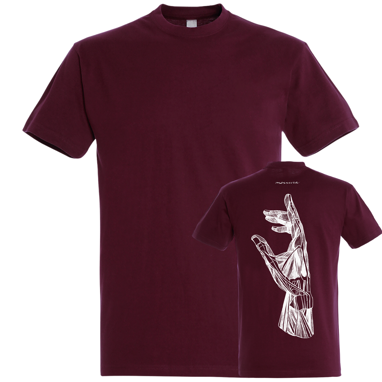 Messura – Camiseta «Frágil» Burdeos