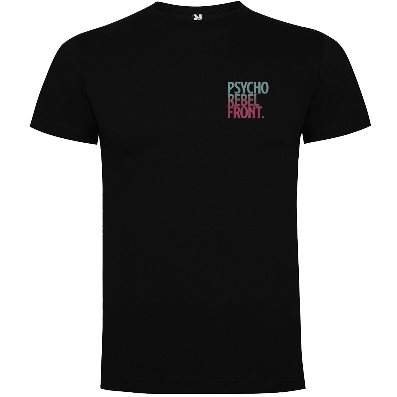 Psycho Rebel Front - Camiseta «Cosmic Fingers» Negra - Imagen 2