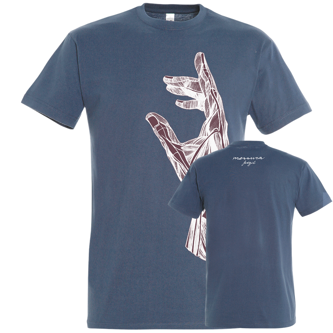 Messura – Camiseta «Frágil» Azul