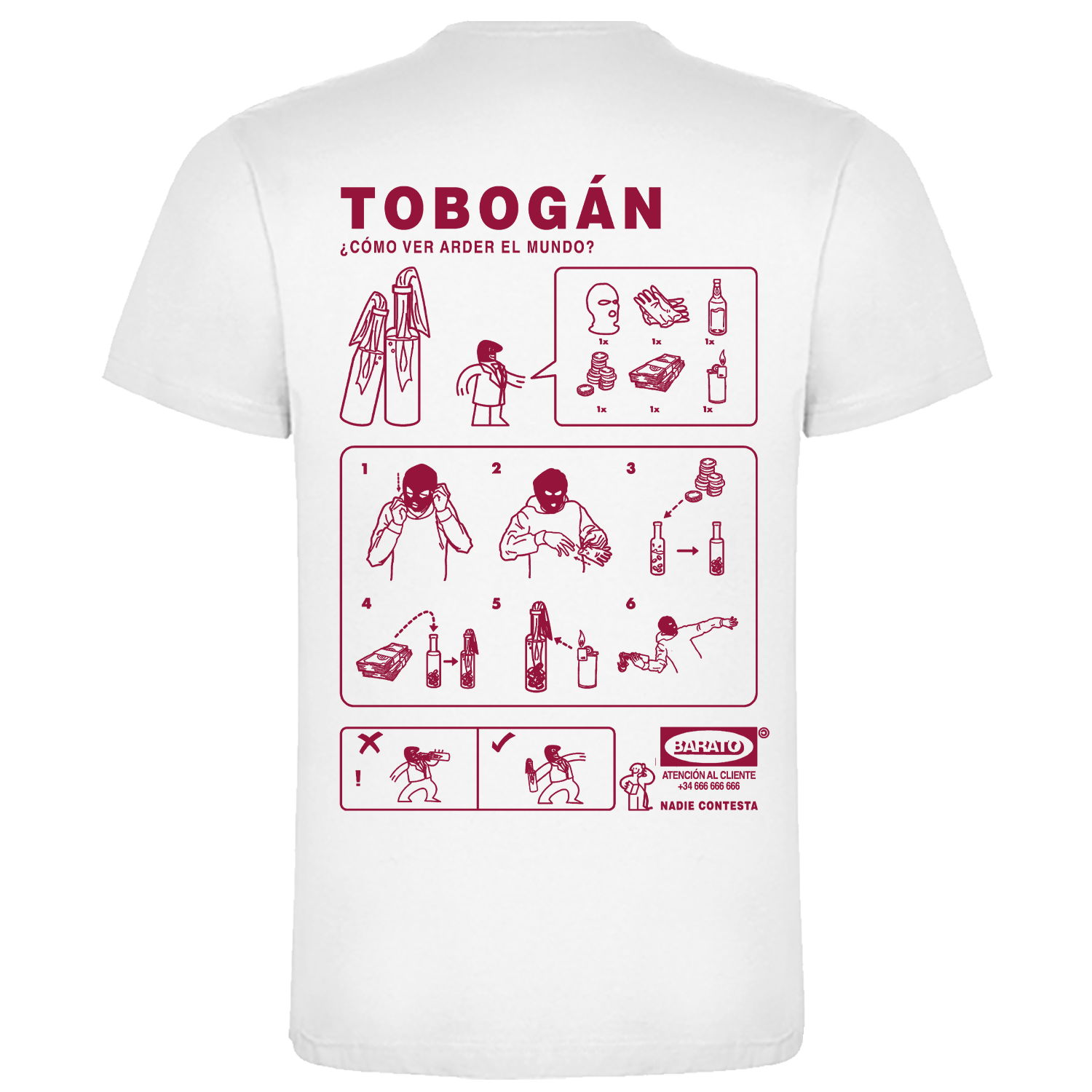 TOBOGÁN - Camiseta «¿Cómo Ver Arder El Mundo?» - Imagen 3